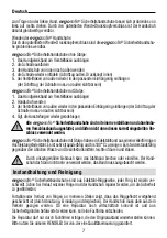 Предварительный просмотр 7 страницы ErgoSafe HE349 Operating Instructions Manual