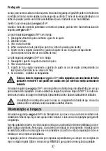 Предварительный просмотр 37 страницы ErgoSafe HE349 Operating Instructions Manual