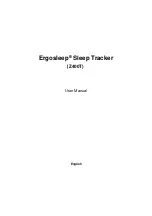 Ergosleep Sleep Tracker Z400T User Manual предпросмотр