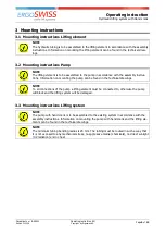 Предварительный просмотр 9 страницы Ergoswiss 310.20003 Operating Instruction