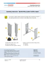 Предварительный просмотр 1 страницы Ergoswiss 901.20024 Operating Instruction