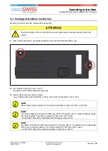 Preview for 12 page of Ergoswiss 901.20034 Operating Instruction