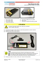 Preview for 13 page of Ergoswiss 901.20034 Operating Instruction