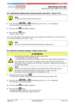 Preview for 18 page of Ergoswiss 901.20034 Operating Instruction