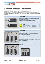 Preview for 20 page of Ergoswiss 901.20034 Operating Instruction