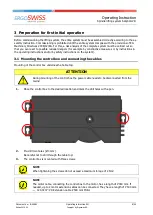 Preview for 8 page of Ergoswiss 903.20033 Operating Instructions Manual