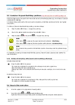 Preview for 14 page of Ergoswiss 903.20033 Operating Instructions Manual