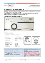 Preview for 16 page of Ergoswiss 903.20033 Operating Instructions Manual