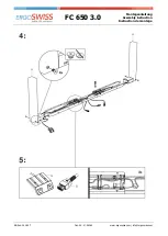 Предварительный просмотр 3 страницы Ergoswiss FC 650 3.0 Assembly Instruction Manual