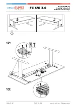 Предварительный просмотр 8 страницы Ergoswiss FC 650 3.0 Assembly Instruction Manual