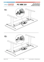 Предварительный просмотр 9 страницы Ergoswiss FC 650 3.0 Assembly Instruction Manual