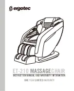 ERGOTEC ET-210 Instruction Manual And  Warranty Information preview