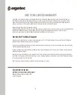 Preview for 10 page of ERGOTEC ET-210 Instruction Manual And  Warranty Information