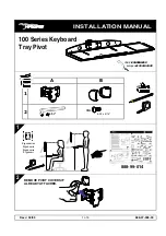 Предварительный просмотр 1 страницы Ergotron 100 Series Keyboard Pivot Installation Manual