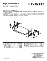 Ergotron 20 series Assembly Instructions preview