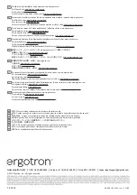 Предварительный просмотр 14 страницы Ergotron 200 Series Combo Arm User Manual