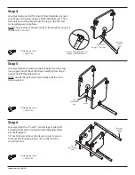 Предварительный просмотр 3 страницы Ergotron Anthro MiniCart GT23 Series Assembly Instructions