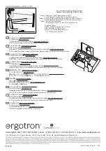 Предварительный просмотр 16 страницы Ergotron CareFit Slim User'S Installation Manual