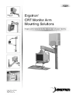 Предварительный просмотр 1 страницы Ergotron CRT Monitor Brochure