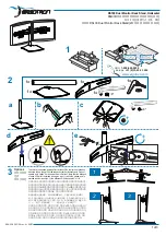 Ergotron DeskStand DS100 Assembly Instructions предпросмотр