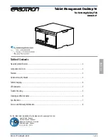 Ergotron DM16-1015 Manual предпросмотр