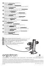 Preview for 20 page of Ergotron Dual User Manual