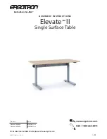 Предварительный просмотр 1 страницы Ergotron Elevate II Assembly Instructions Manual