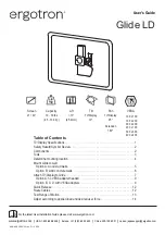 Предварительный просмотр 1 страницы Ergotron Glide LD User Manual