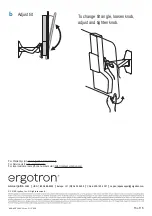 Предварительный просмотр 15 страницы Ergotron Glide LD User Manual