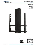 Ergotron Glide Wall Mount HD User Manual preview