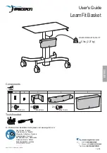 Ergotron LearnFit Basket User Manual preview