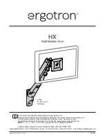 Предварительный просмотр 1 страницы Ergotron LX Desk Mount LCD Arm Manual