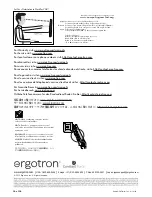 Предварительный просмотр 26 страницы Ergotron LX Desk Mount LCD Arm Manual