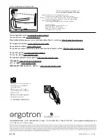 Предварительный просмотр 52 страницы Ergotron LX Desk Mount LCD Arm Manual