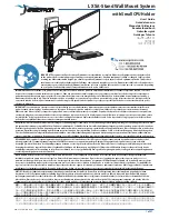 Предварительный просмотр 1 страницы Ergotron LX Sit-Stand User Manual