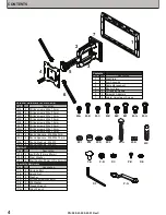 Предварительный просмотр 4 страницы Ergotron Neo Flex Cantilever UHD User Manual