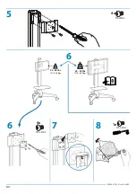 Предварительный просмотр 6 страницы Ergotron Neo-Flex Mobile Media Center LD User Manual