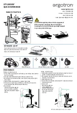 Ergotron STYLEVIEW SV44-1192-1 Quick Reference предпросмотр