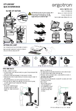 Ergotron STYLEVIEW SV44-12C2-1 Quick Reference предпросмотр