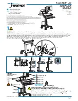 Preview for 1 page of Ergotron TeachWell LCD Assembly Instructions Manual