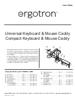 Ergotron UKMCBK User Manual предпросмотр