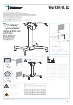 Ergotron WorkFit-B Manual предпросмотр