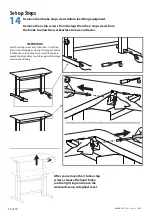 Preview for 14 page of Ergotron WorkFit B User Manual