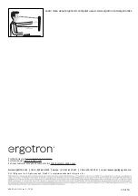 Preview for 19 page of Ergotron WorkFit B User Manual