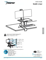 Preview for 1 page of Ergotron WorkFit-PD User Manual