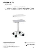 Ergotron ZAH25CG/CG4 Assembly Instructions preview