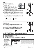 Предварительный просмотр 4 страницы Ergotron ZAH25CG/CG4 Assembly Instructions