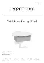 Preview for 1 page of Ergotron Zido User Manual