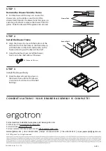 Preview for 3 page of Ergotron Zido User Manual