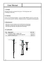 Предварительный просмотр 8 страницы ERHARD FUNTEC 56848 User Manual